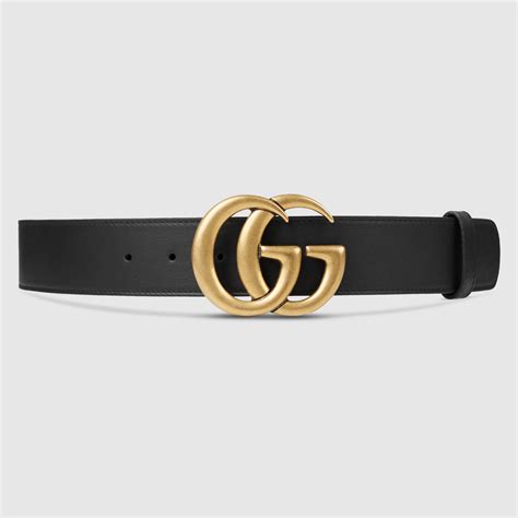 black thin gucci belt|Gucci belt black original.